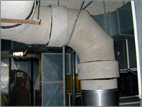 Asbestos on pipe